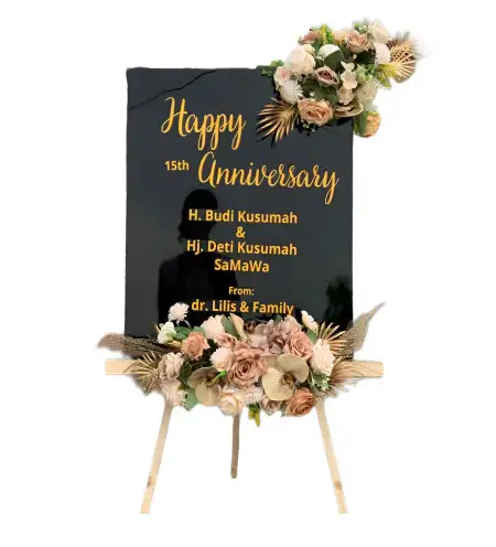 Papan Bunga Akrilik Giritengah